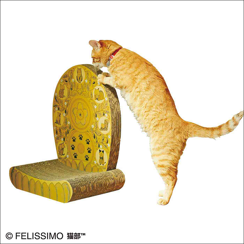 貓奴必備 ！日本雜貨品牌 Felissimo 推出「佛光貓抓板」 - 電腦王阿達