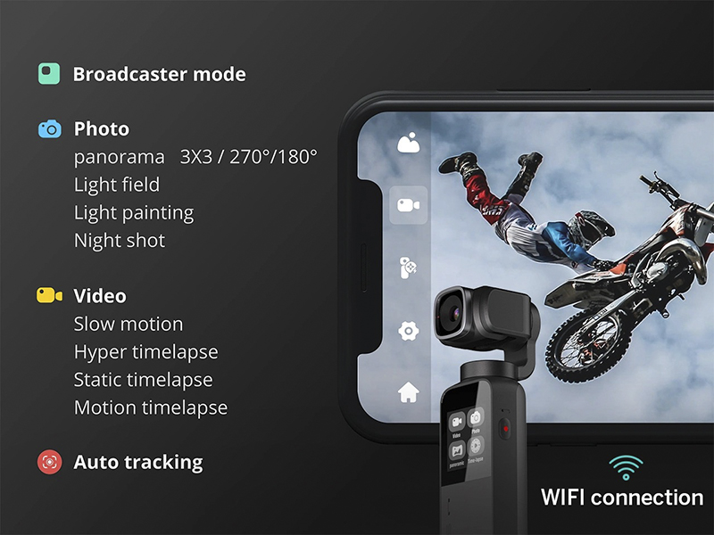 OSMO Pocket 是你? Snoppa Vmate 口袋三軸相機將啟動集資:內建 Wi-Fi 還可支援直播? - 電腦王阿達 OSMO Pocket 是你? Snoppa Vmate 口袋三軸相機將啟動集資:內建 Wi-Fi 還可支援直播? - 電腦王阿達