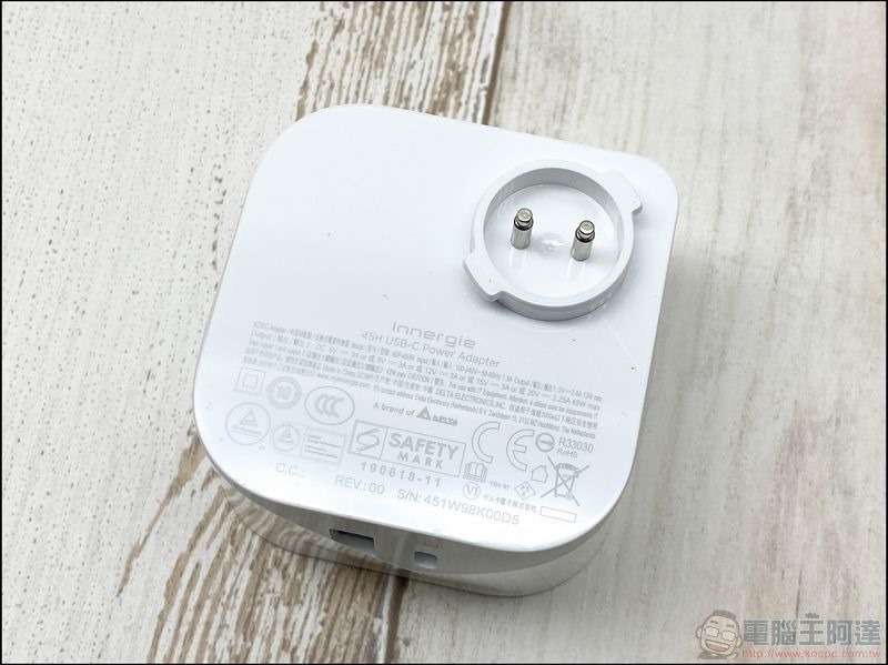 Innergie 45H USB-C Power Adapter萬用充電器 - 4 Innergie 45H USB-C Power Adapter萬用充電器 - 4