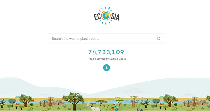 全球最環保的搜尋引擎「Ecosia」，每搜尋 45 次就能種下一棵樹 - 電腦王阿達