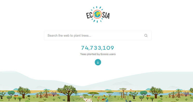 全球最環保的搜尋引擎「Ecosia」,每搜尋 45 次就能種下一棵樹 - 電腦王阿達 全球最環保的搜尋引擎「Ecosia」,每搜尋 45 次就能種下一棵樹 - 電腦王阿達