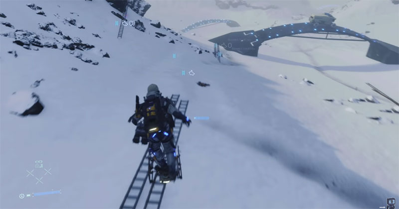 國外玩家在《死亡擱淺》打造滑雪場，玩出送貨新高度 - 電腦王阿達