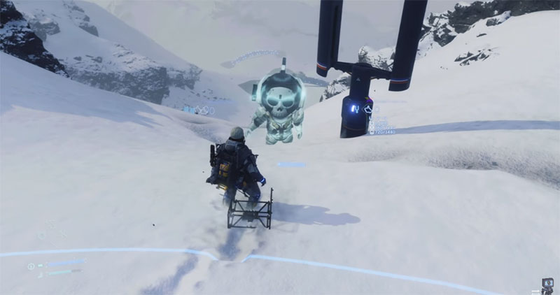 國外玩家在《死亡擱淺》打造滑雪場，玩出送貨新高度 - 電腦王阿達