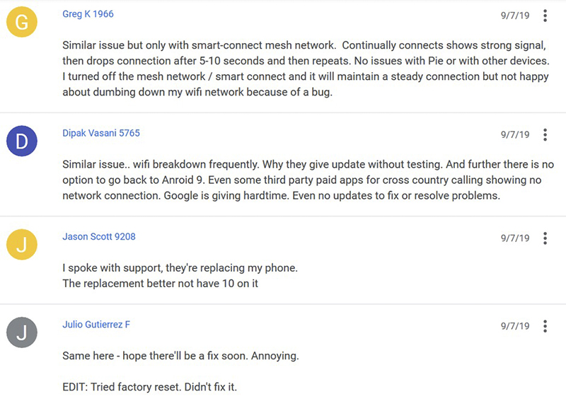 部分 Pixel 2 用戶升級 Android 10 遭遇 Wi-Fi 與藍牙連線問題 - 電腦王阿達