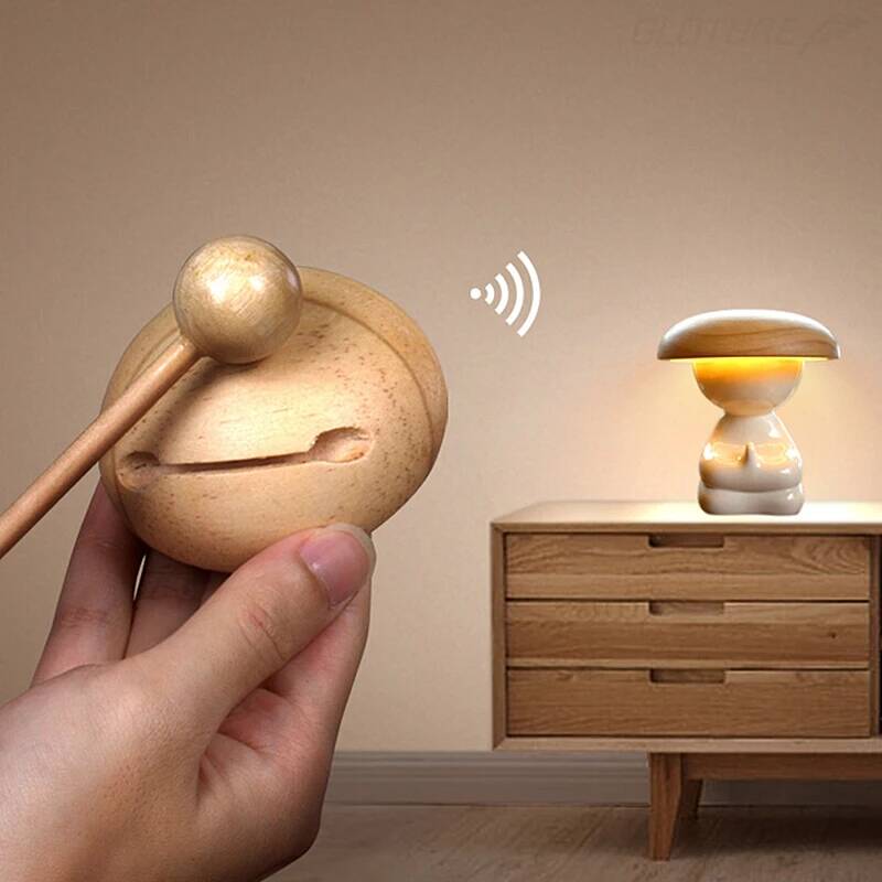 小和尚造型智慧燈 輕敲木魚就能開關 - 電腦王阿達 小和尚造型智慧燈 輕敲木魚就能開關 - 電腦王阿達