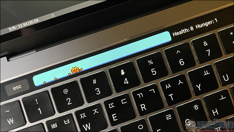 Touchbar Pet 電子寵物小遊戲 ，用 Touch Bar 動動手指就能養 - 電腦王阿達