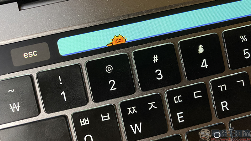 Touchbar Pet 電子寵物小遊戲 ，用 Touch Bar 動動手指就能養 - 電腦王阿達
