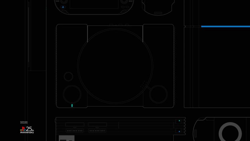 PlayStation 25 歲紀念桌布開放免費下載 ,經典主機藏身線條之中 - 電腦王阿達 PlayStation 25 歲紀念桌布開放免費下載 ,經典主機藏身線條之中 - 電腦王阿達