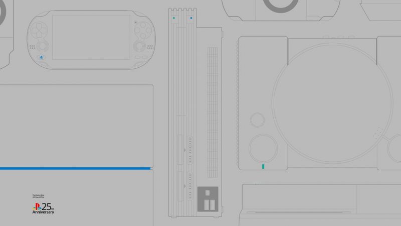 PlayStation 25 歲紀念桌布開放免費下載 ,經典主機藏身線條之中 - 電腦王阿達 PlayStation 25 歲紀念桌布開放免費下載 ,經典主機藏身線條之中 - 電腦王阿達
