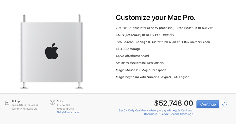 最新款 Mac Pro 規格「選好選滿」 要多少?約新台幣 160 萬 - 電腦王阿達 最新款 Mac Pro 規格「選好選滿」 要多少?約新台幣 160 萬 - 電腦王阿達