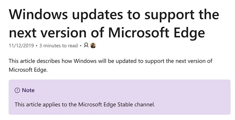 Microsoft 下月起將透過 Windows Update 向用戶推送新 Edge 瀏覽器 - 電腦王阿達