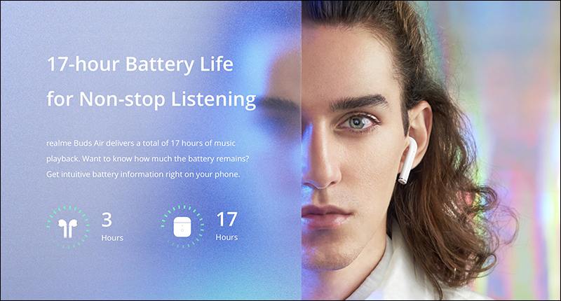 realme Buds Air 真無線耳機海外發表,支援無線充電、17 小時續航,售價僅約 1,700 元 - 電腦王阿達 realme Buds Air 真無線耳機海外發表,支援無線充電、17 小時續航,售價僅約 1,700 元 - 電腦王阿達