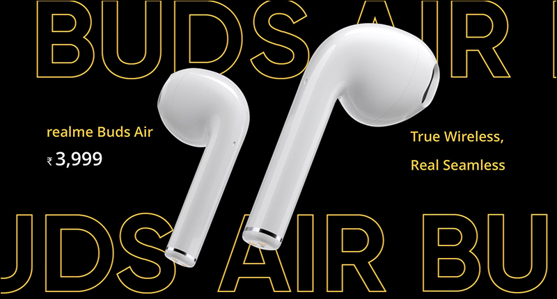 realme Buds Air 真無線耳機海外發表，支援無線充電、17 小時續航，售價僅約 1,700 元 - 電腦王阿達