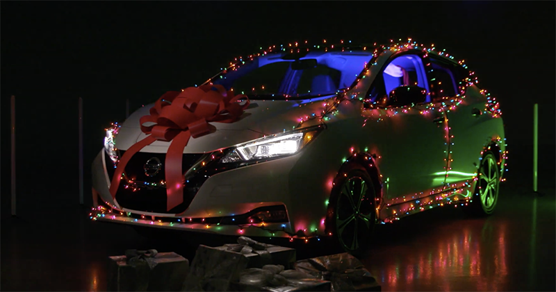 迎接聖誕 Nissan Leaf 迎接聖誕 Nissan Leaf