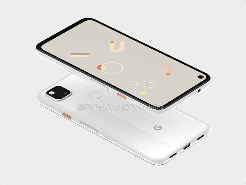 Google Pixel 4a 外觀渲染圖曝光:配備挖孔全螢幕和延續 Pixel 4 的相機設計風格 - 電腦王阿達 Google Pixel 4a 外觀渲染圖曝光:配備挖孔全螢幕和延續 Pixel 4 的相機設計風格 - 電腦王阿達