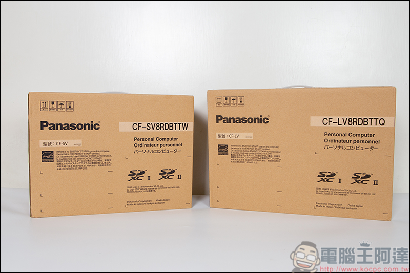 Panasonic TOUGHBOOK CF-SV8 & CF-LV8 開箱評測