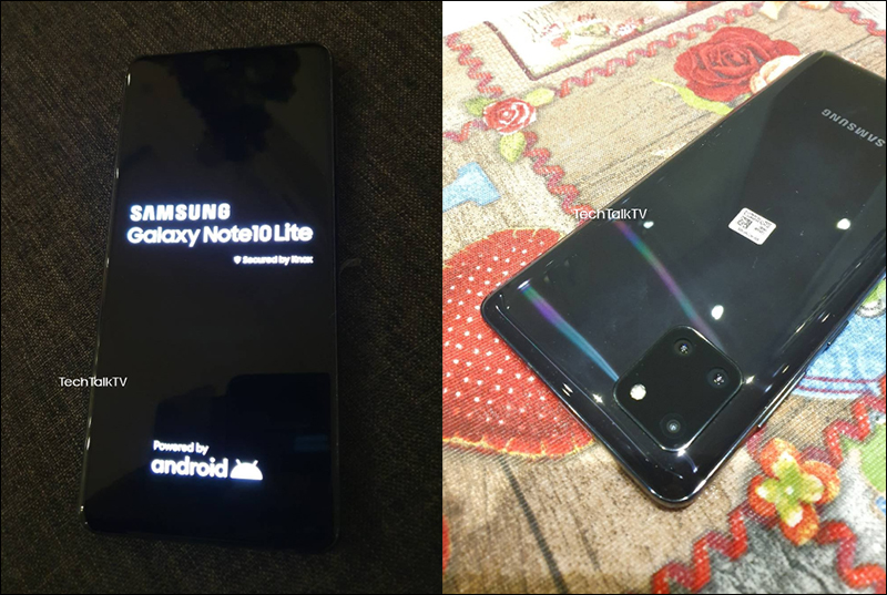 Samsung Galaxy Note 10 Lite 實機曝光:搭載 O極限全螢幕、三鏡頭主相機及招牌 S Pen 觸控筆 - 電腦王阿達 Samsung Galaxy Note 10 Lite