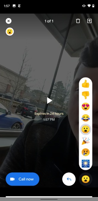 更直接傳達心情, Google Duo 視訊留言可以用表情符號回覆囉 ! - 電腦王阿達 更直接傳達心情, Google Duo 視訊留言可以用表情符號回覆囉 ! - 電腦王阿達
