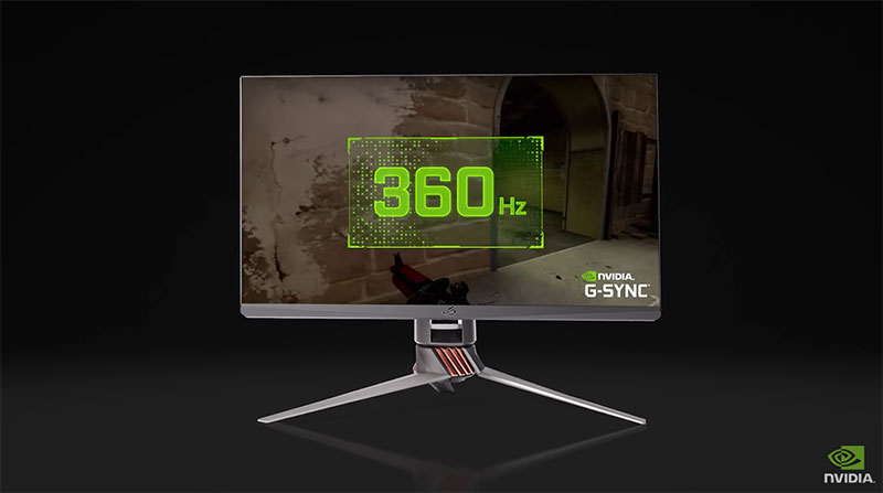 Nvidia 展示 G-Sync 電競顯示器，更新率高達 360Hz - 電腦王阿達