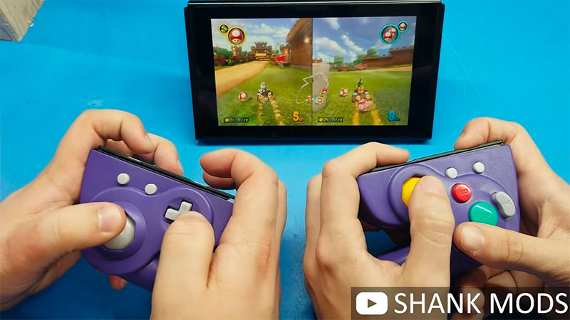 國外 DIY 玩家打造 NGC 版 Switch Joy-Con,酷炫感大過實用性 - 電腦王阿達 國外 DIY 玩家打造 NGC 版 Switch Joy-Con,酷炫感大過實用性 - 電腦王阿達