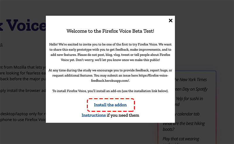 Mozilla 新實驗項目 Firefox Voice 開放公測,為瀏覽器導入新語音控制元件 - 電腦王阿達 Mozilla 新實驗項目 Firefox Voice 開放公測,為瀏覽器導入新語音控制元件 - 電腦王阿達
