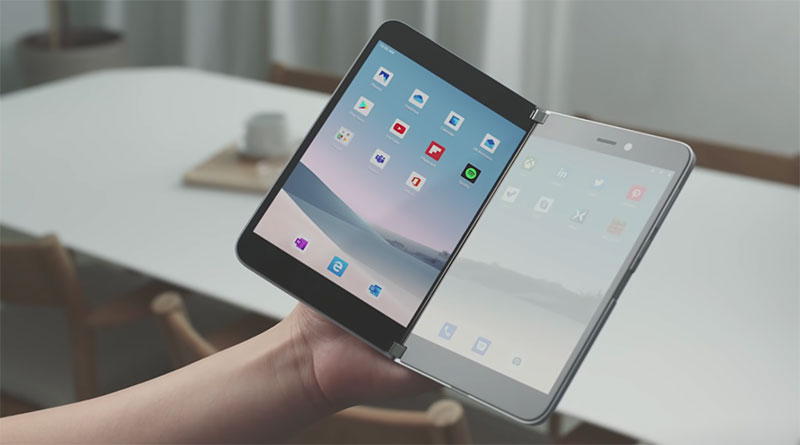 微軟暗示新一代 Surface Duo 2 將可支援 5G 並擁有升級的相機 - 電腦王阿達 Surface Duo