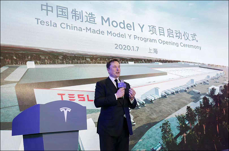 特斯拉 Tesla 受武漢肺炎疫情影響，中國上海超級工廠暫時關閉 - 電腦王阿達