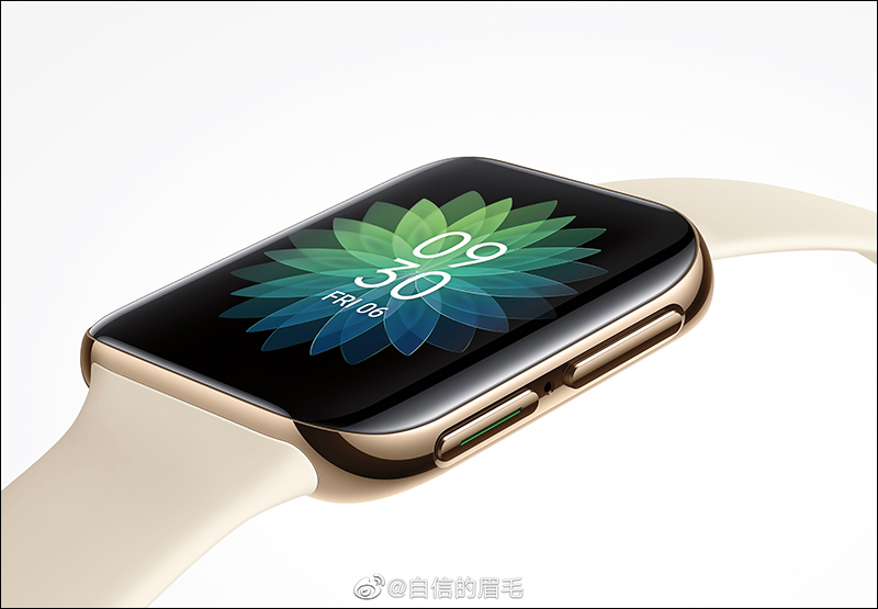 OPPO 智慧手錶 渲染圖曝光，外觀像極了 Apple Watch - 電腦王阿達
