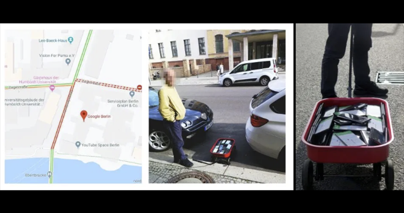 Google Maps 瞬間陷入紅色塞車狀態 Google Maps 瞬間陷入紅色塞車狀態