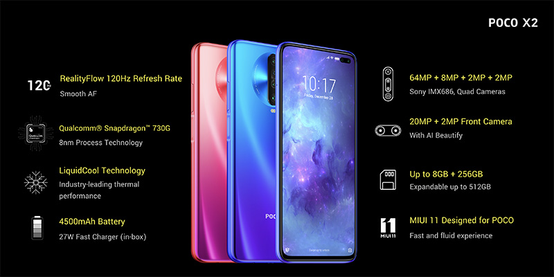 平價機 Redmi K30 變身 Poco X2 在印度推出,售價 225 美元起 - 電腦王阿達 平價機 Redmi K30 變身 Poco X2 在印度推出,售價 225 美元起 - 電腦王阿達