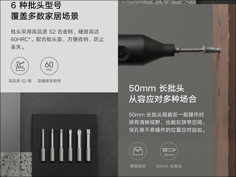 小米米家手自一體電動螺絲刀 眾籌推出： 內建 1500mAh 電池，眾籌價約 564 元 - 電腦王阿達