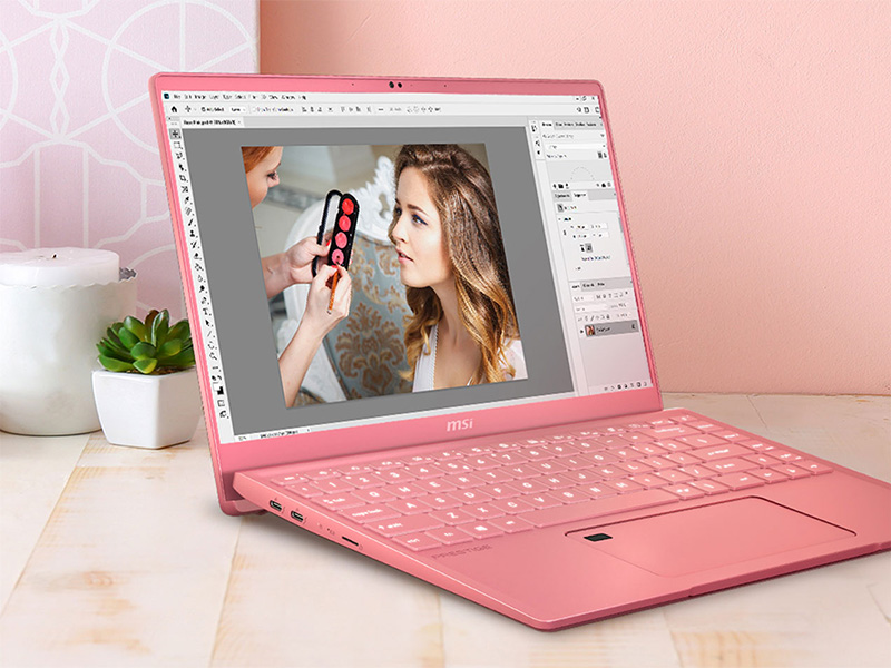 微星推出限量款玫瑰粉色 Prestige 14 ，粉嫩高質感搶攻女性市場 - 電腦王阿達