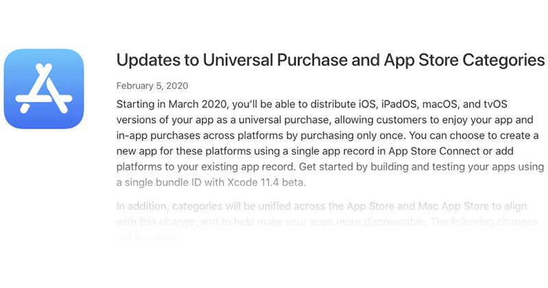 Universal Purchase Universal Purchase