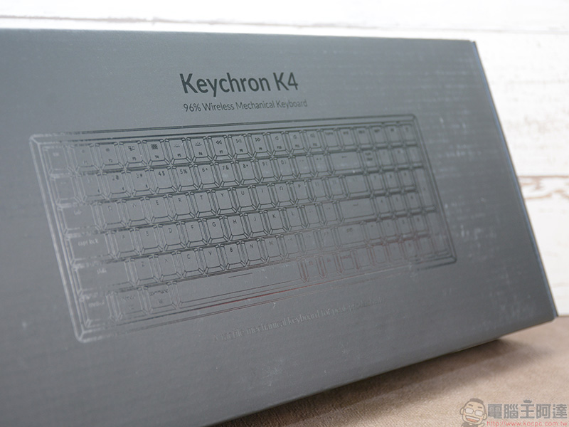 Keychron K4 光軸100 鍵雙模四系統機械式鍵盤實測動手玩,保有數字鍵輸入更方便 - 電腦王阿達 Keychron K4 光軸100 鍵雙模四系統機械式鍵盤實測動手玩,保有數字鍵輸入更方便 - 電腦王阿達