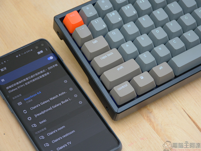 Keychron K4 光軸100 鍵雙模四系統機械式鍵盤實測動手玩,保有數字鍵輸入更方便 - 電腦王阿達 Keychron K4 光軸100 鍵雙模四系統機械式鍵盤實測動手玩,保有數字鍵輸入更方便 - 電腦王阿達