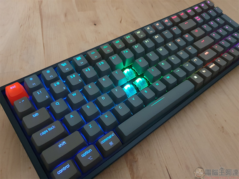 Keychron K4 光軸100 鍵雙模四系統機械式鍵盤實測動手玩,保有數字鍵輸入更方便 - 電腦王阿達 Keychron K4 光軸100 鍵雙模四系統機械式鍵盤實測動手玩,保有數字鍵輸入更方便 - 電腦王阿達