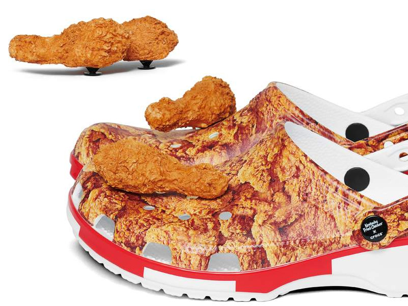 肯德基將與 Crocs. 合作推出限量炸雞鞋，請勿食用 - 電腦王阿達