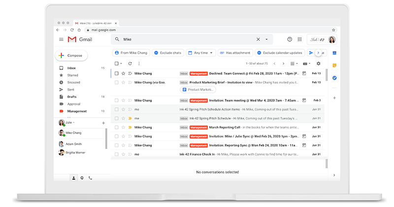 Gmail 新版搜尋 Gmail 新版搜尋
