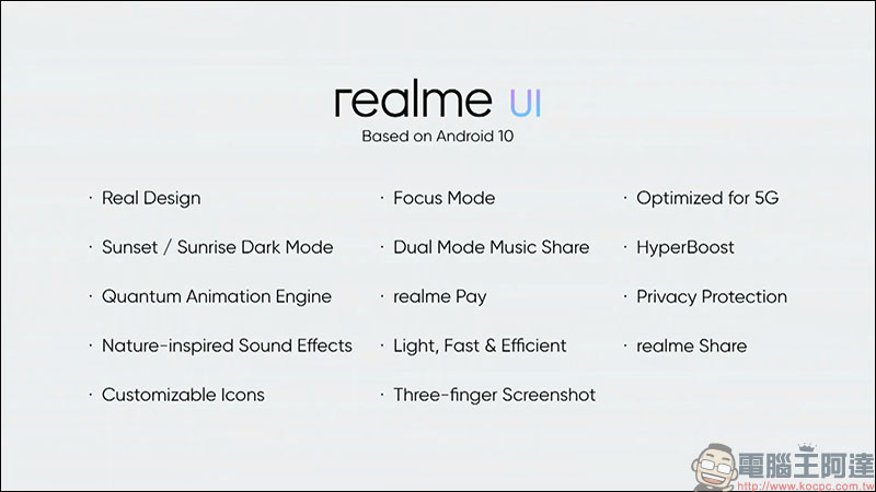 realme X50 Pro 5G 正式發表：高通 S865 處理器、 65W SuperDart 超級閃充、90Hz 更新率螢幕和 20X 混合變焦相機 - 電腦王阿達