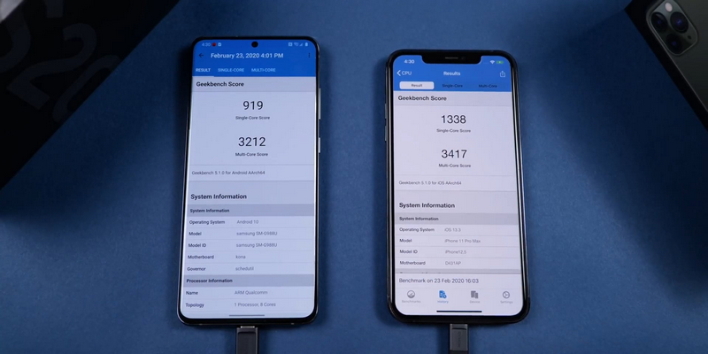 Samsung Galaxy S20 Ultra vs iPhone 11 Pro Max Speed Test!.mp4_snapshot_08.29.968