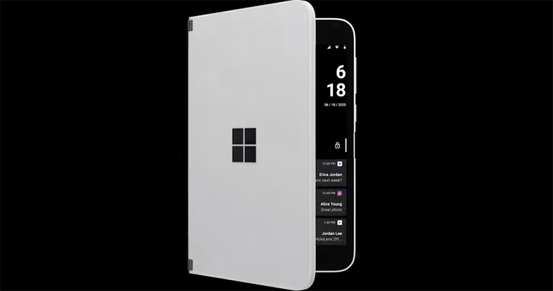 Surface Duo 的偷瞄功能 Surface Duo 的偷瞄功能