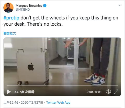 2020-02-27 20_12_22-(20) Marques Brownlee 在 Twitter 上：_#protip don't get the wheels if you keep this