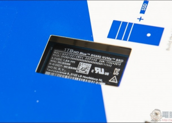 更強更快的藍標野獸 Western Digital WD Blue&trade; SN550 NVMe&trade; SSD 開箱實測 - 電腦王阿達