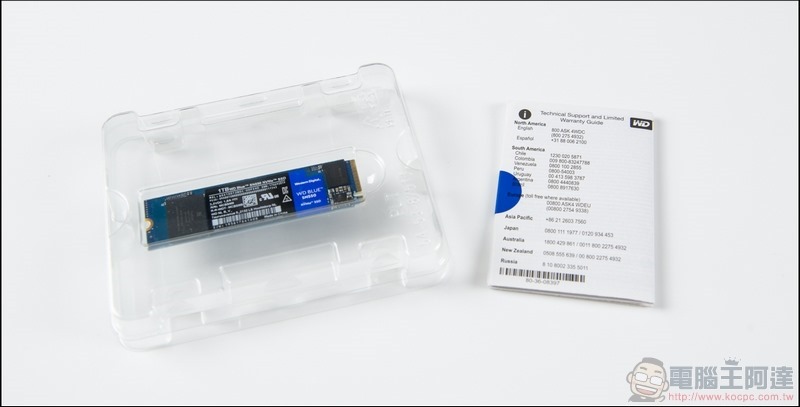 Western Digital WD Blue SN550 NVMe SSD 開箱實測 -03