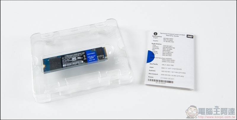 Western Digital WD Blue SN550 NVMe SSD 開箱實測 -03 Western Digital WD Blue SN550 NVMe SSD 開箱實測 -03
