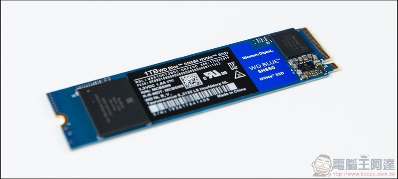 Western Digital WD Blue SN550 NVMe SSD 開箱實測 -04 Western Digital WD Blue SN550 NVMe SSD 開箱實測 -04