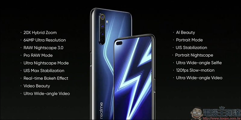 realme 6|6 Pro 新機發表:90Hz 螢幕與 30W 快充,品牌首款智慧手環 realme Band 同步推出 - 電腦王阿達 realme 6|6 Pro 新機發表:90Hz 螢幕與 30W 快充,品牌首款智慧手環 realme Band 同步推出 - 電腦王阿達