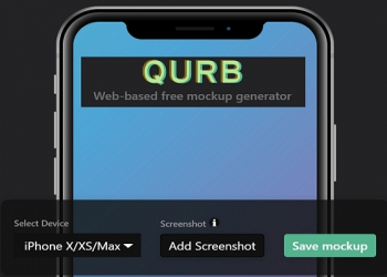 Qurb 線上iOS裝置外框產生器，讓截圖的畫面更有質感