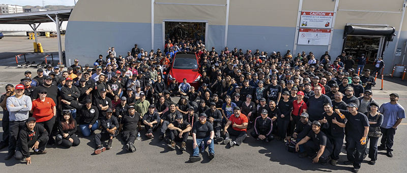 Tesla 電動車創下新生產里程碑 Tesla 電動車創下新生產里程碑