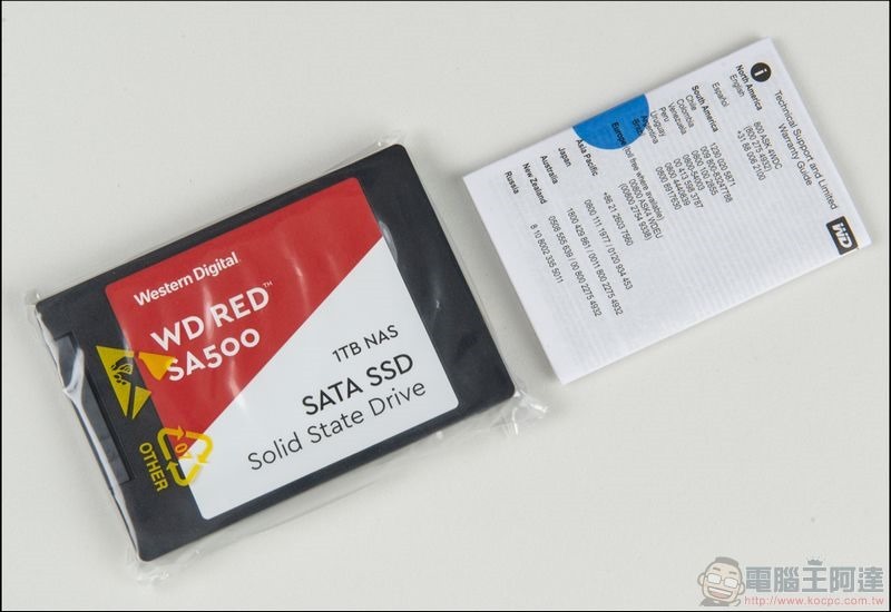 Western Digital WD Red SA500 NAS SATA SSD 開箱 - 03 Western Digital WD Red SA500 NAS SATA SSD 開箱 - 03
